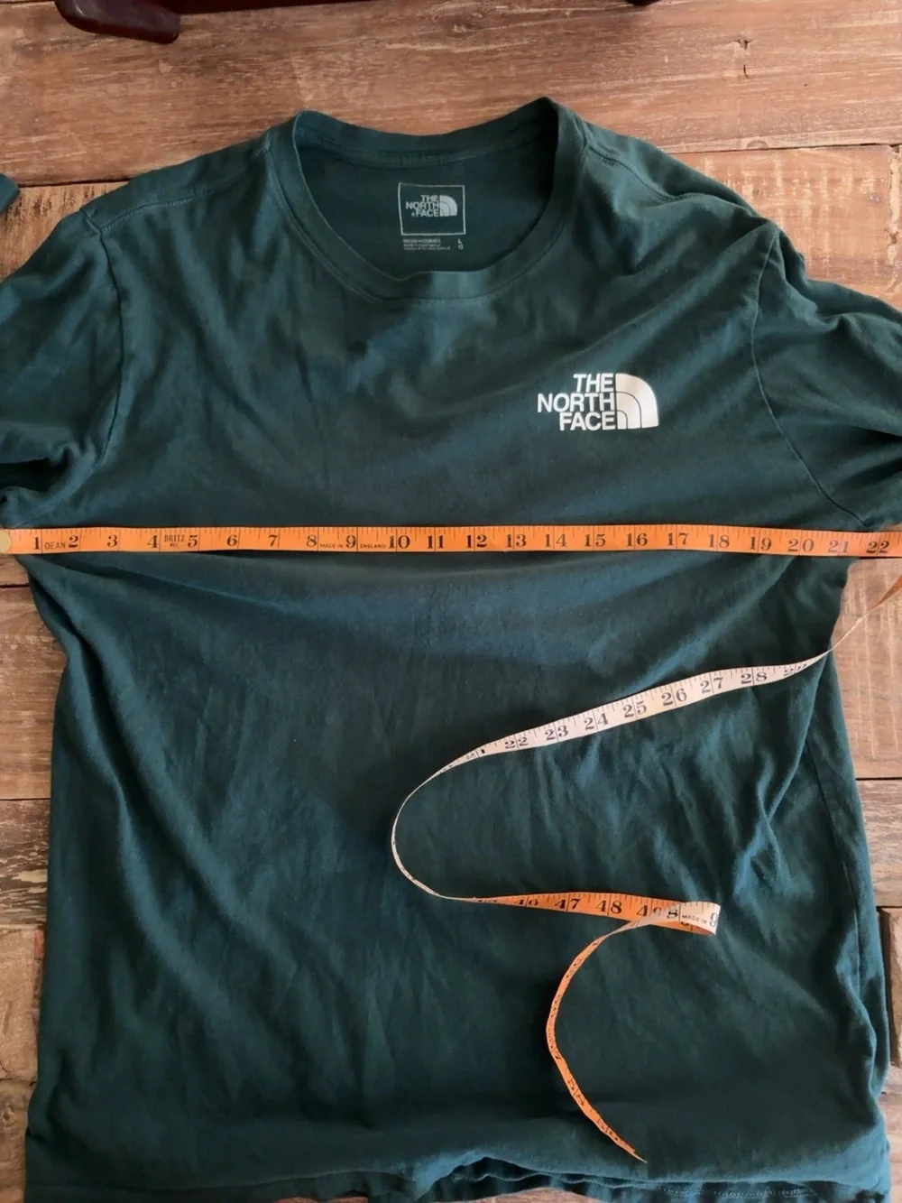 The North Face Box NSE Long Sleeve Tee Men’s L Green A4762